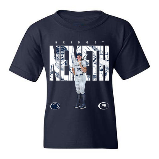 Penn State - NCAA Softball : Bridget Nemeth - Collage Youth T-Shirt-0