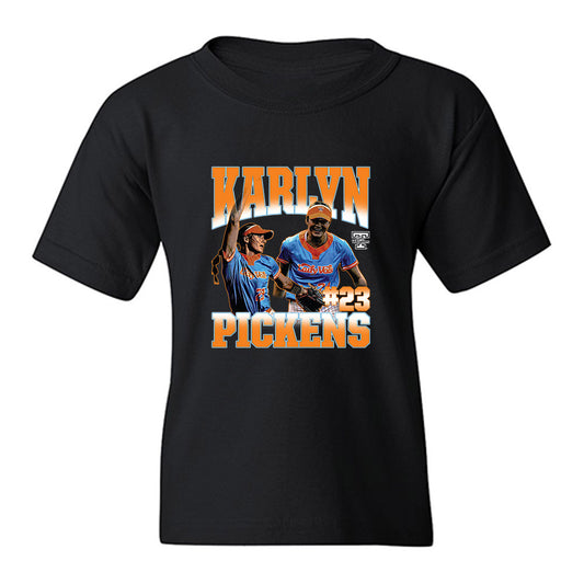 Tennessee - NCAA Softball : Karlyn Pickens - Collage Youth T-Shirt-0