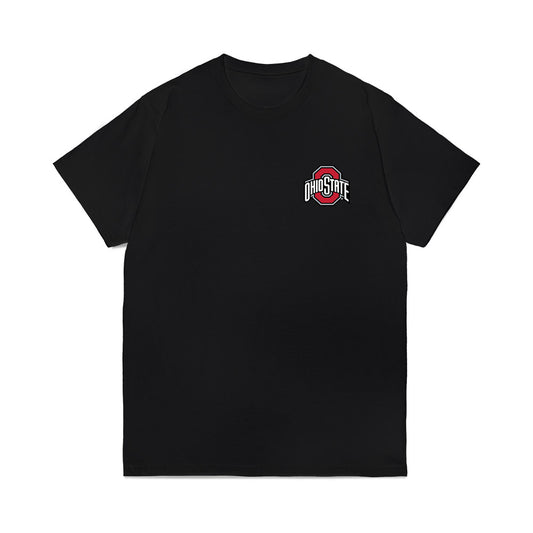 Ohio State - NCAA Football : Jeremiah Smith - Collage Comfort Colors T-Shirt-0