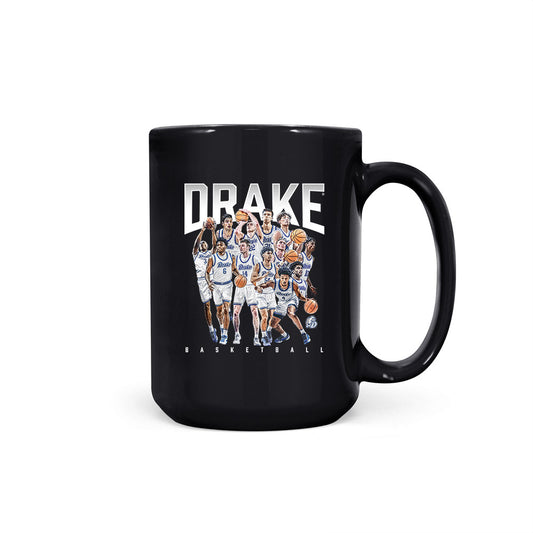 Drake - NCAA Men's Basketball : - Collage Coffee Mug-0
