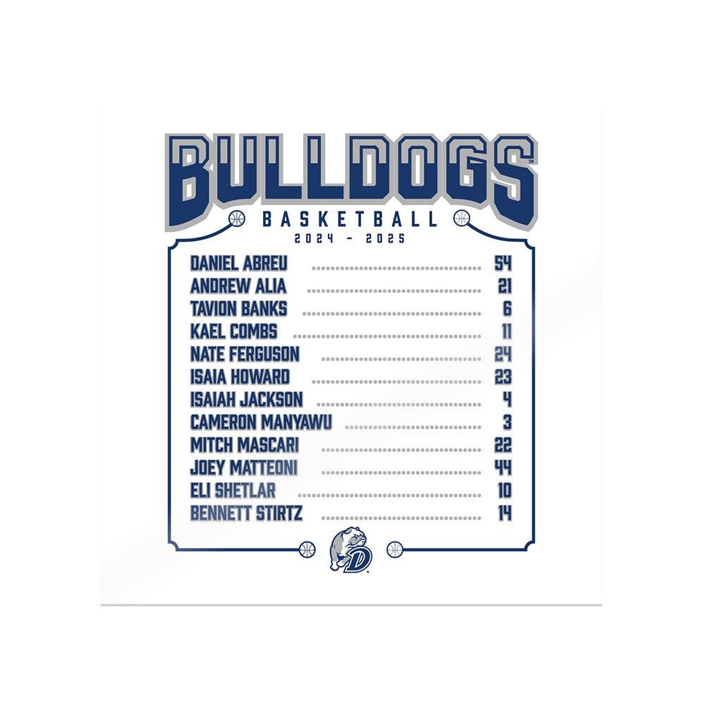 Drake - NCAA Men's Basketball : - Roster Sticker-0