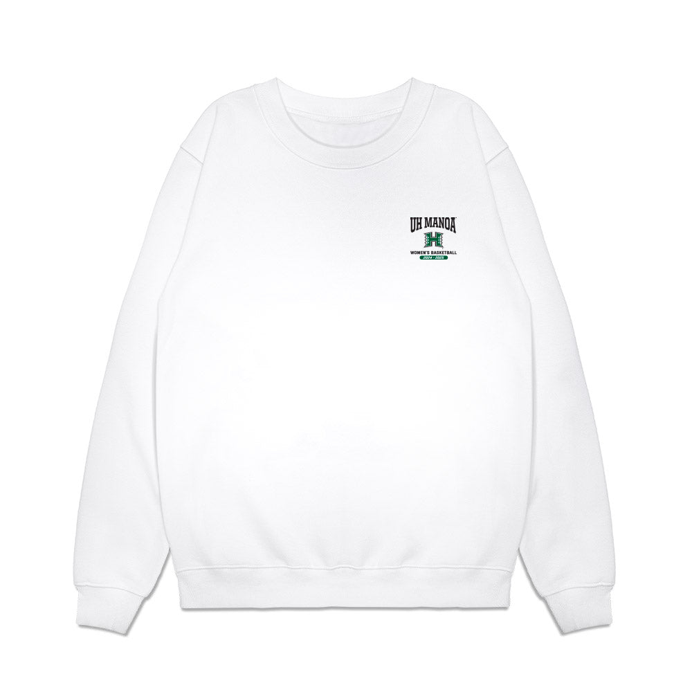 Hawaii - NCAA Women's Basketball : - Roster Shirt Premium Crewneck Sweatshirt-0