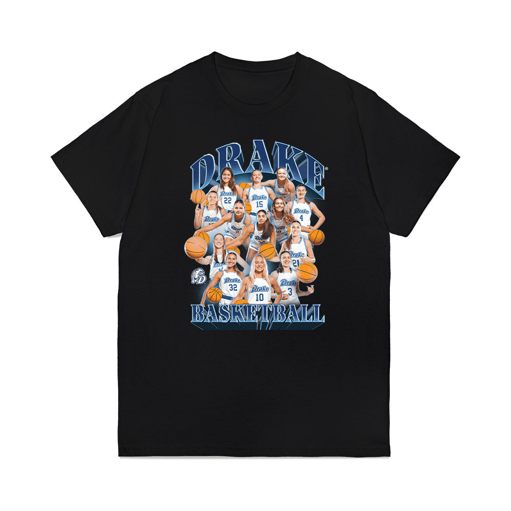 Drake - NCAA Women's Basketball : - Team Collage Premium T-Shirt-0