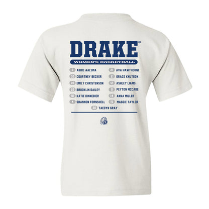 Drake - NCAA Women's Basketball : - Roster Shirt Youth T-Shirt-1