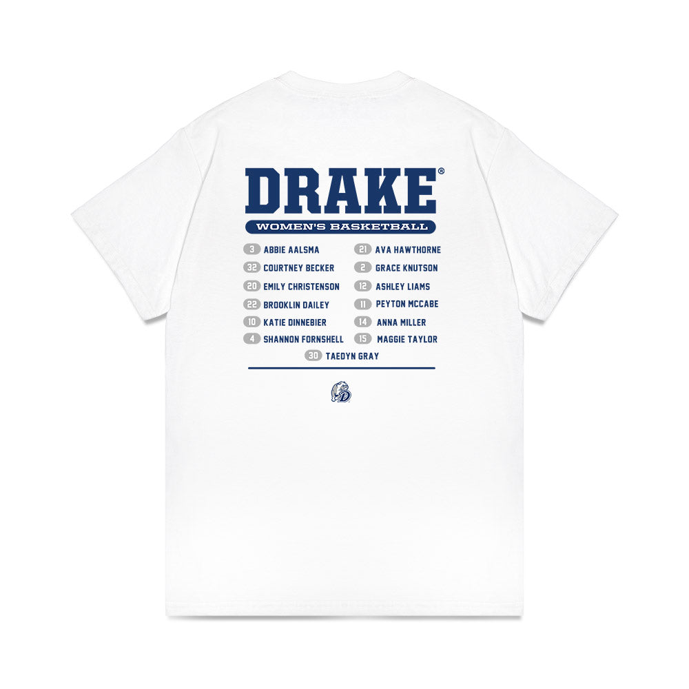 Drake - NCAA Women's Basketball : - Roster Shirt Premium T-Shirt-1