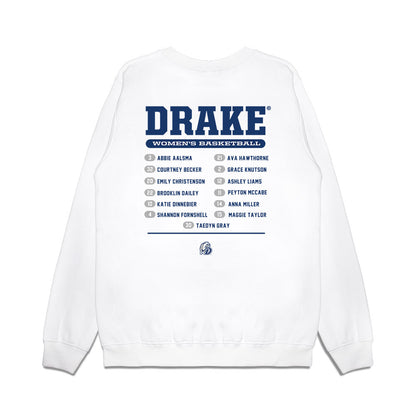 Drake - NCAA Women's Basketball : - Roster Shirt Premium Crewneck Sweatshirt-1