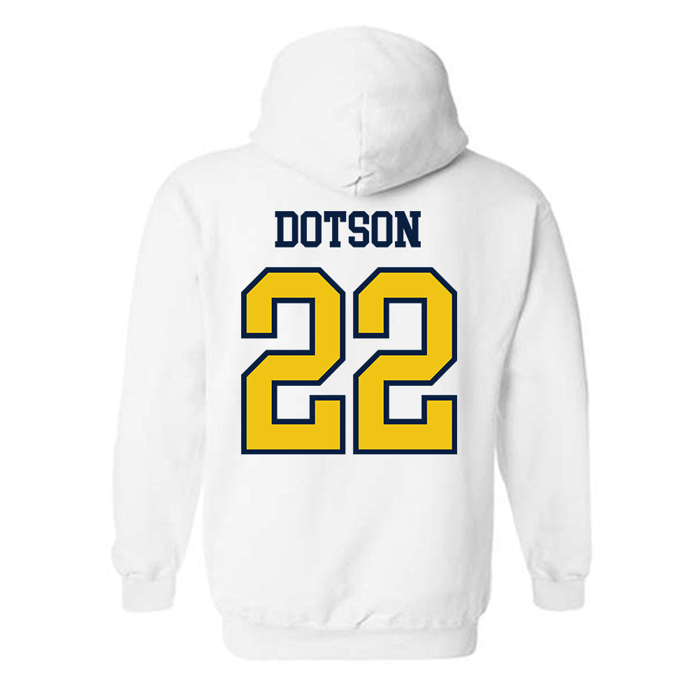 Michigan - NCAA Football : Elijah Dotson - Classic Shersey Hooded Sweatshirt-1