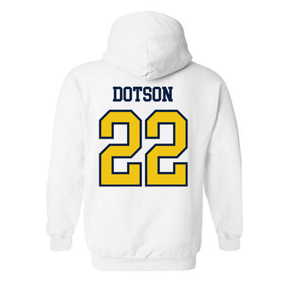 Michigan - NCAA Football : Elijah Dotson - Classic Shersey Hooded Sweatshirt-1