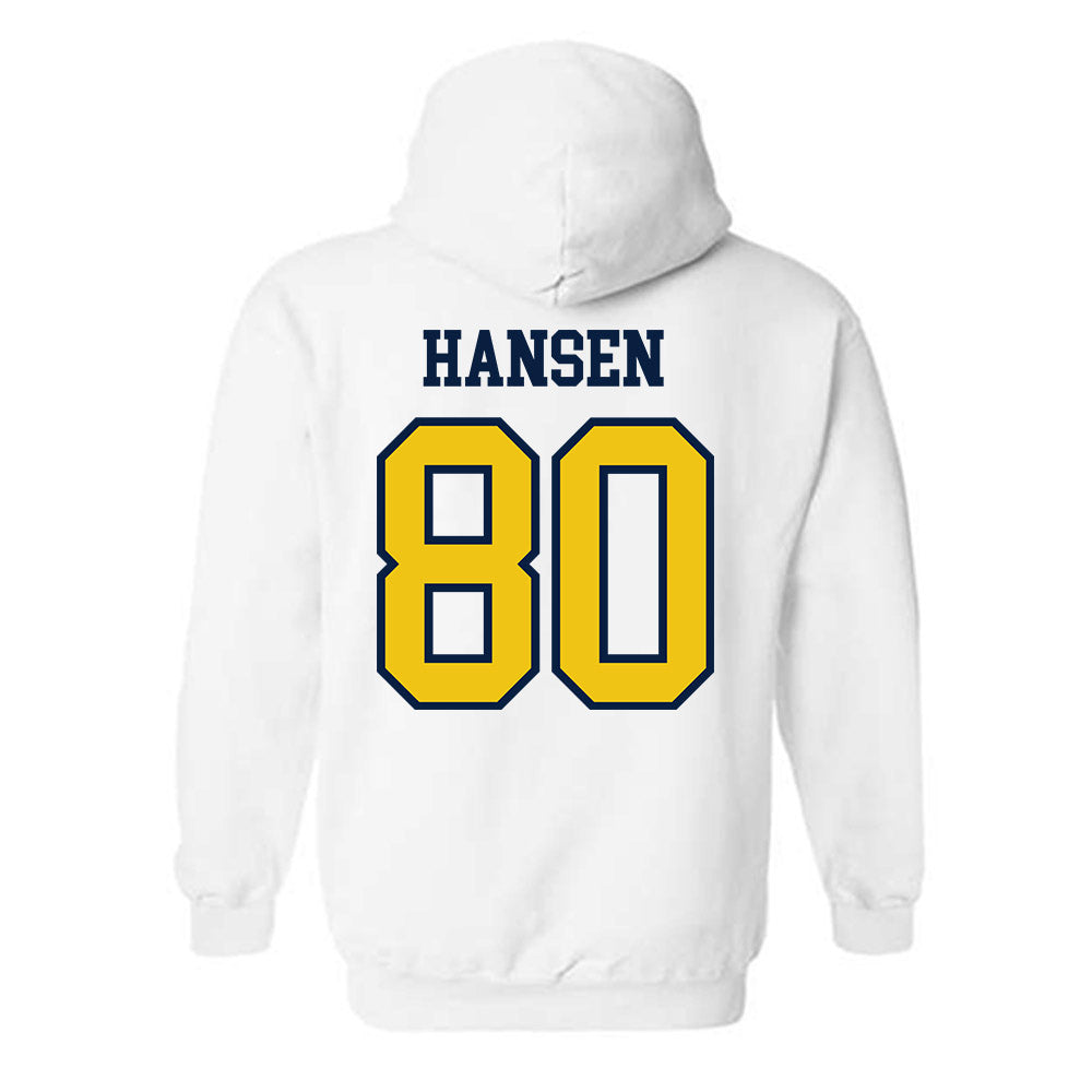Michigan - NCAA Football : Hogan Hansen - Classic Shersey Hooded Sweatshirt-1