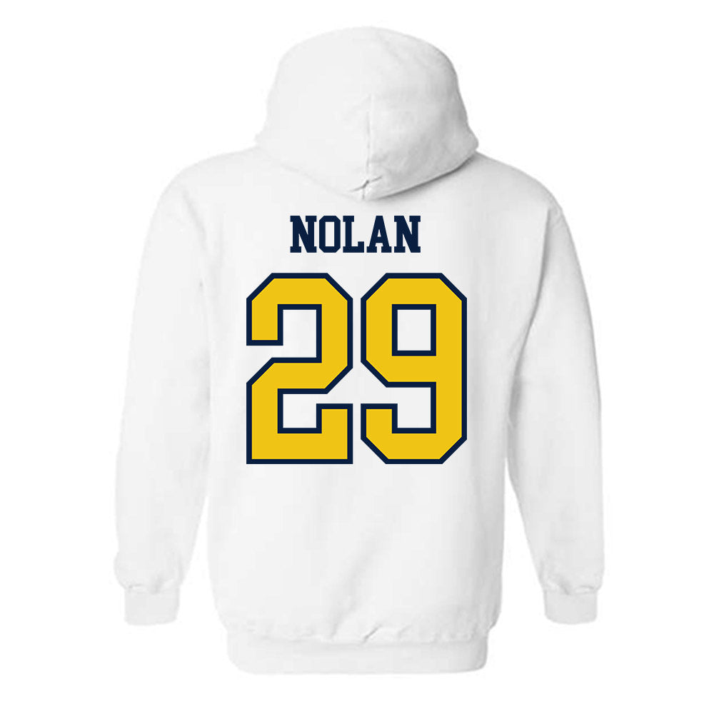 Michigan - NCAA Women's Lacrosse : Stella Nolan - Classic Shersey Hooded Sweatshirt-1