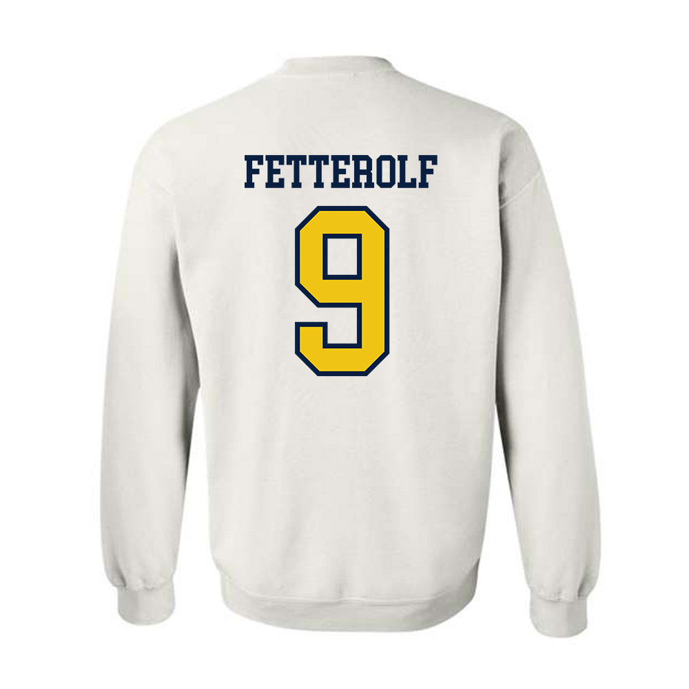 Michigan - NCAA Women's Lacrosse : Jane Fetterolf - Classic Shersey Crewneck Sweatshirt-1