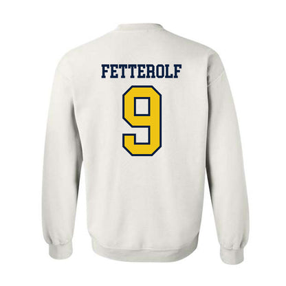 Michigan - NCAA Women's Lacrosse : Jane Fetterolf - Classic Shersey Crewneck Sweatshirt-1