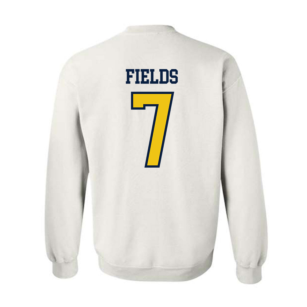 Michigan - NCAA Women's Basketball : Jessica Fields - Classic Shersey Crewneck Sweatshirt-1