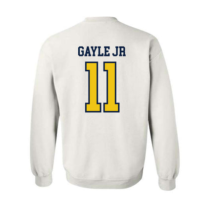 Michigan - NCAA Men's Basketball : Roddy Gayle Jr - Classic Shersey Crewneck Sweatshirt-1