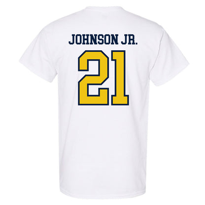 Michigan - NCAA Men's Basketball : Morez Johnson Jr. - Classic Shersey T-Shirt-1