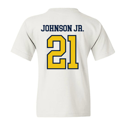 Michigan - NCAA Men's Basketball : Morez Johnson Jr. - Classic Shersey Youth T-Shirt-1