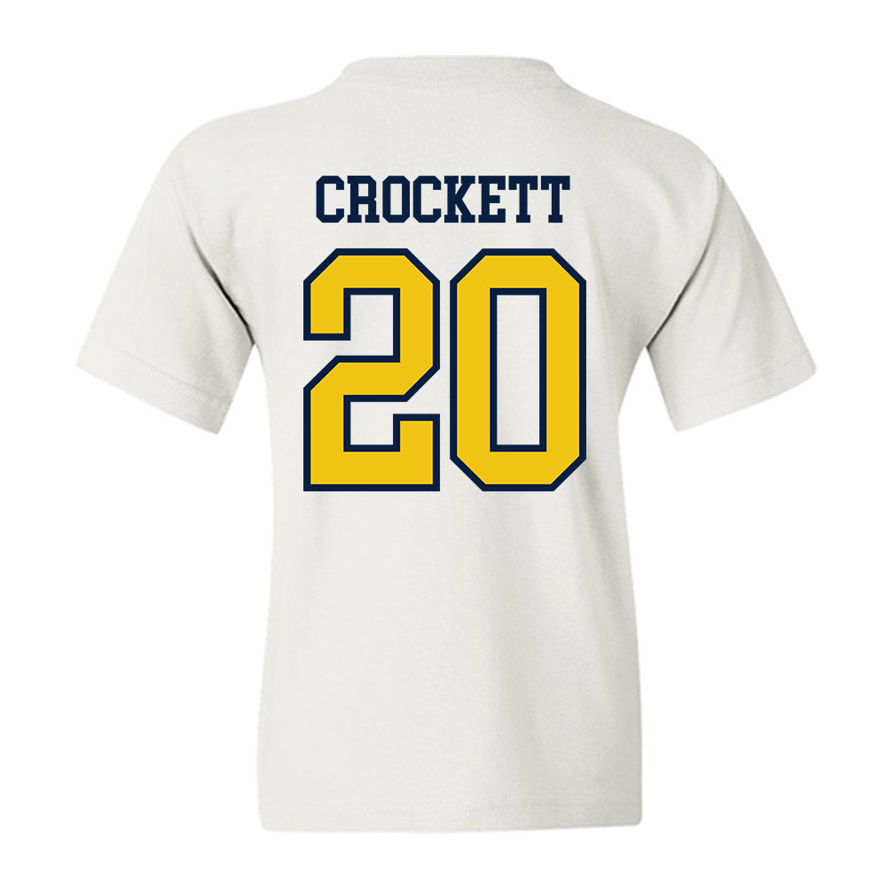 Michigan - NCAA Women's Basketball : Alyssa Crockett - Classic Shersey Youth T-Shirt-1