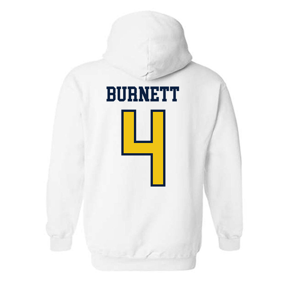 Michigan - NCAA Men's Basketball : Nimari Burnett - Classic Shersey Hooded Sweatshirt-1