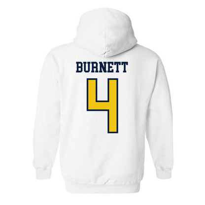 Michigan - NCAA Men's Basketball : Nimari Burnett - Classic Shersey Hooded Sweatshirt-1