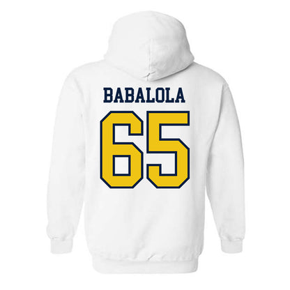 Michigan - NCAA Football : Andrew Babalola - Classic Shersey Hooded Sweatshirt-1