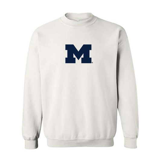 Michigan - NCAA Men's Ice Hockey : Stephen Peck - Classic Shersey Crewneck Sweatshirt-0