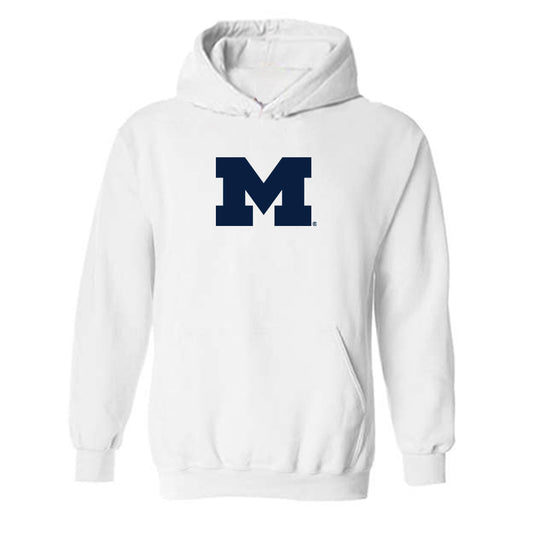 Michigan - NCAA Men's Ice Hockey : Hunter Hady - Classic Shersey Hooded Sweatshirt-0