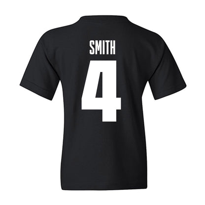 Ohio State - NCAA Football : Jeremiah Smith - Fight to the End Youth T-Shirt-1