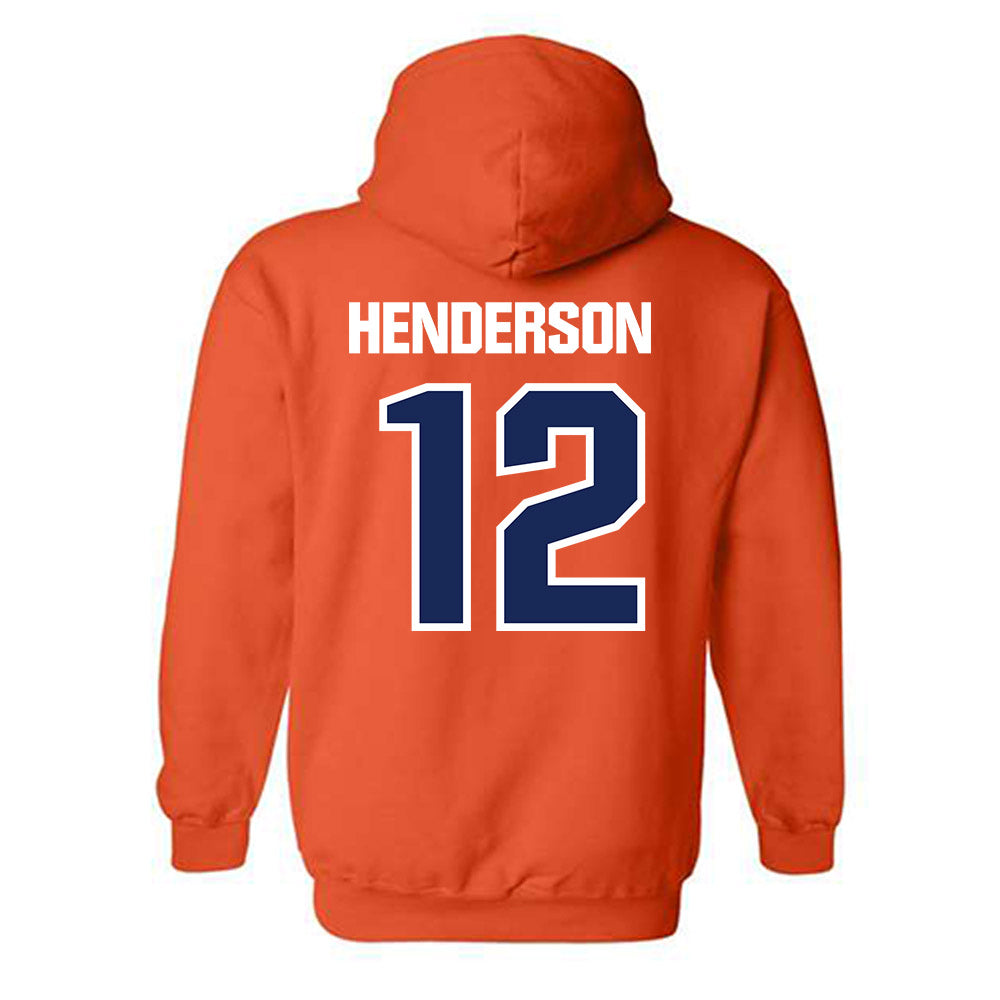 FPU - NCAA Baseball : Gabe Henderson - Classic Shersey Hooded Sweatshirt-1