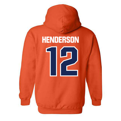FPU - NCAA Baseball : Gabe Henderson - Classic Shersey Hooded Sweatshirt-1