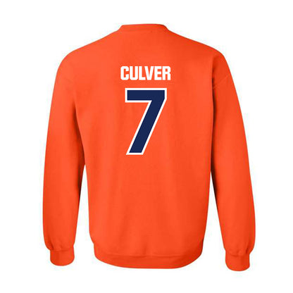 FPU - NCAA Baseball : Timothy Culver - Classic Shersey Crewneck Sweatshirt-1
