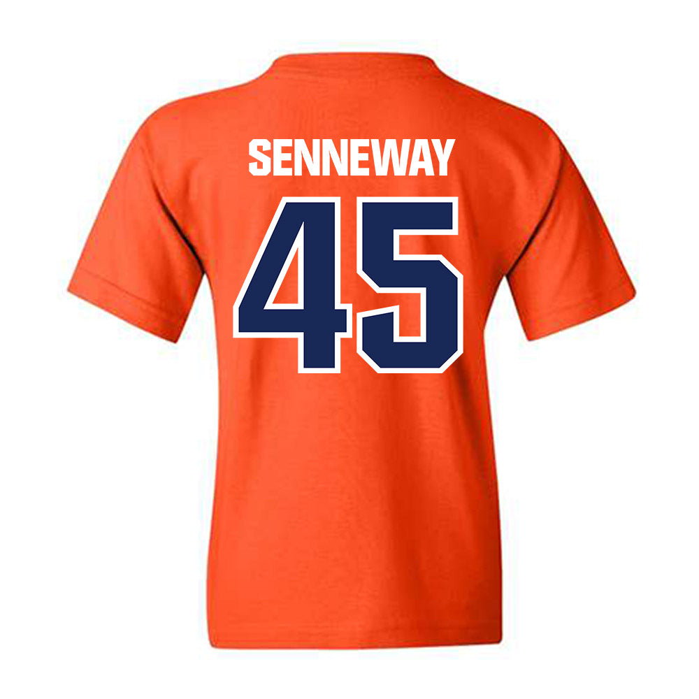 FPU - NCAA Baseball : Dylan Senneway - Classic Shersey Youth T-Shirt-1