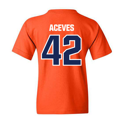 FPU - NCAA Men's Soccer : Diego Aceves - Classic Shersey Youth T-Shirt-1