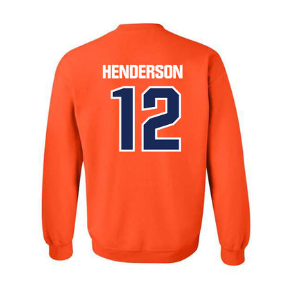FPU - NCAA Baseball : Gabe Henderson - Classic Shersey Crewneck Sweatshirt-1