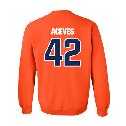 FPU - NCAA Men's Soccer : Diego Aceves - Classic Shersey Crewneck Sweatshirt-1