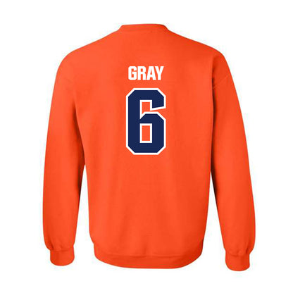FPU - NCAA Men's Water Polo : Forrest Gray - Classic Shersey Crewneck Sweatshirt-1