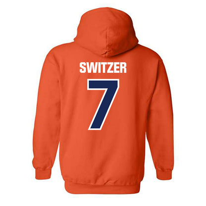 FPU - NCAA Men's Basketball : Liam Switzer - Classic Shersey Hooded Sweatshirt-1
