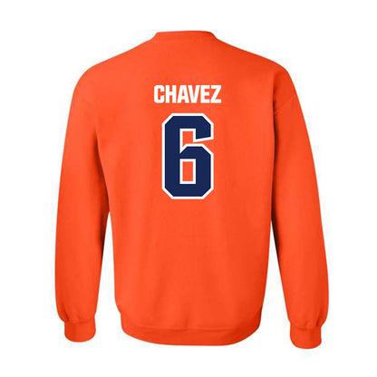 FPU - NCAA Men's Soccer : Vicente Chavez - Classic Shersey Crewneck Sweatshirt-1
