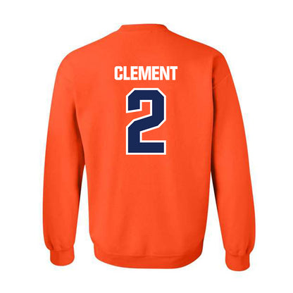 FPU - NCAA Baseball : Chris Clement - Classic Shersey Crewneck Sweatshirt-1