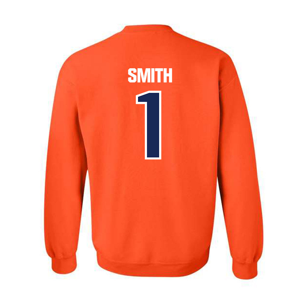 FPU - NCAA Baseball : Tejean Smith - Classic Shersey Crewneck Sweatshirt-1