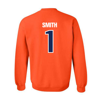 FPU - NCAA Baseball : Tejean Smith - Classic Shersey Crewneck Sweatshirt-1