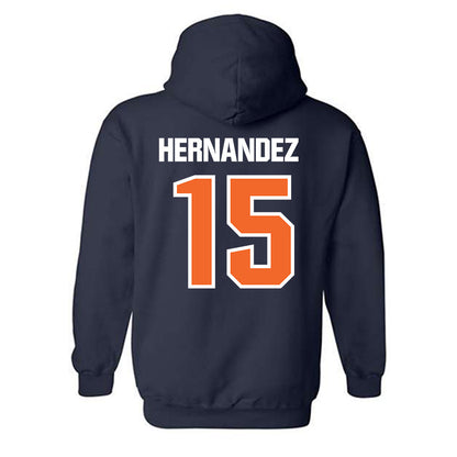 FPU - NCAA Women's Soccer : Karyme Hernandez - Classic Shersey Hooded Sweatshirt-1
