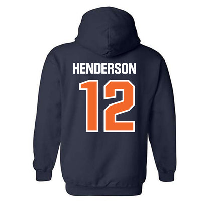 FPU - NCAA Baseball : Gabe Henderson - Classic Shersey Hooded Sweatshirt-1