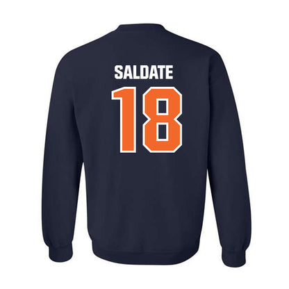 FPU - NCAA Women's Water Polo : Olivia Saldate - Classic Shersey Crewneck Sweatshirt-1