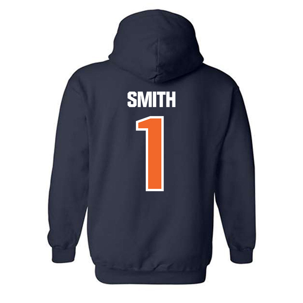 FPU - NCAA Baseball : Tejean Smith - Classic Shersey Hooded Sweatshirt-1
