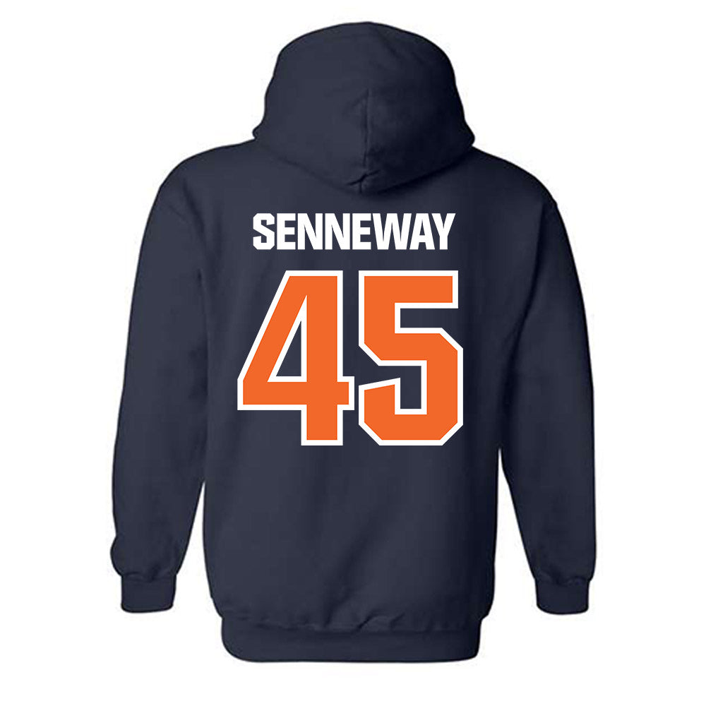 FPU - NCAA Baseball : Dylan Senneway - Classic Shersey Hooded Sweatshirt-1