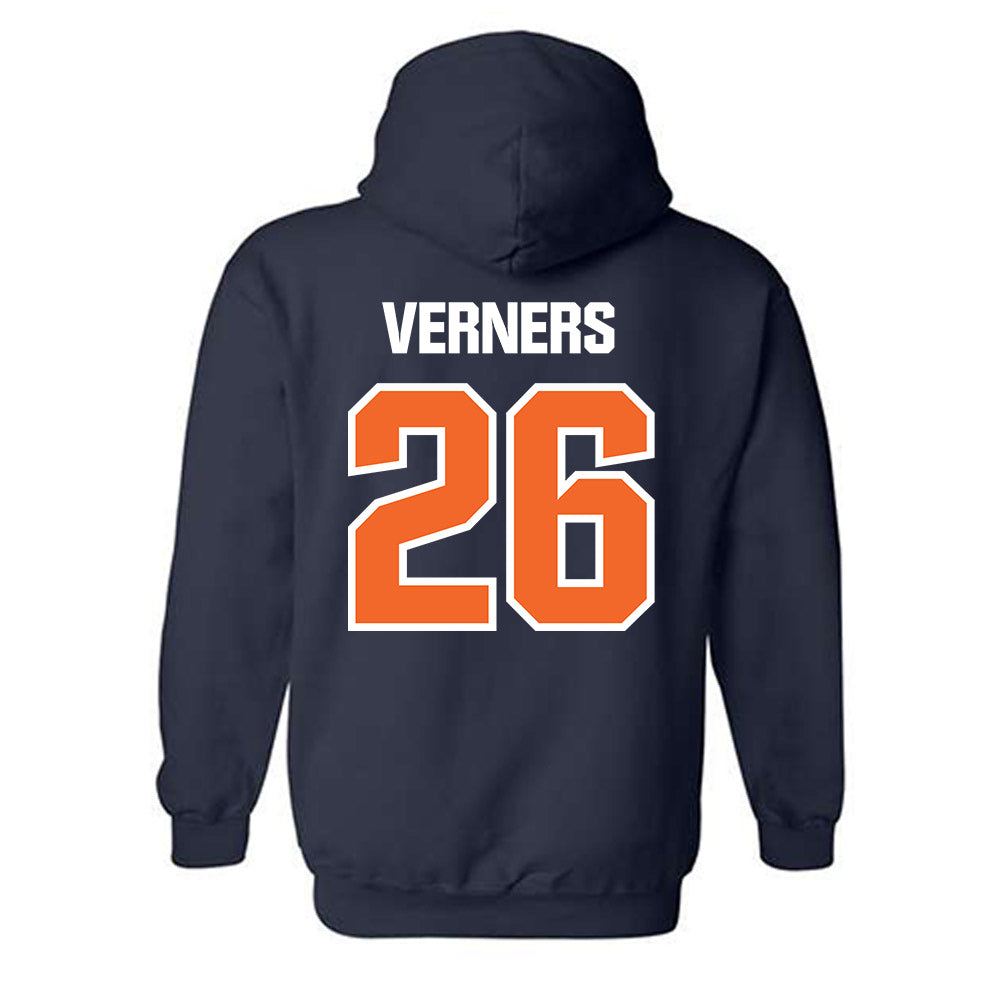 FPU - NCAA Baseball : Bodhi Verners - Classic Shersey Hooded Sweatshirt-1