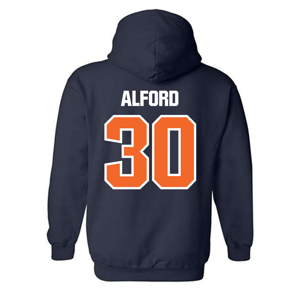 FPU - NCAA Baseball : Dalton Alford - Classic Shersey Hooded Sweatshirt-1