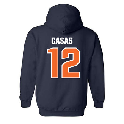 FPU - NCAA Women's Soccer : Krysta Casas - Classic Shersey Hooded Sweatshirt-1