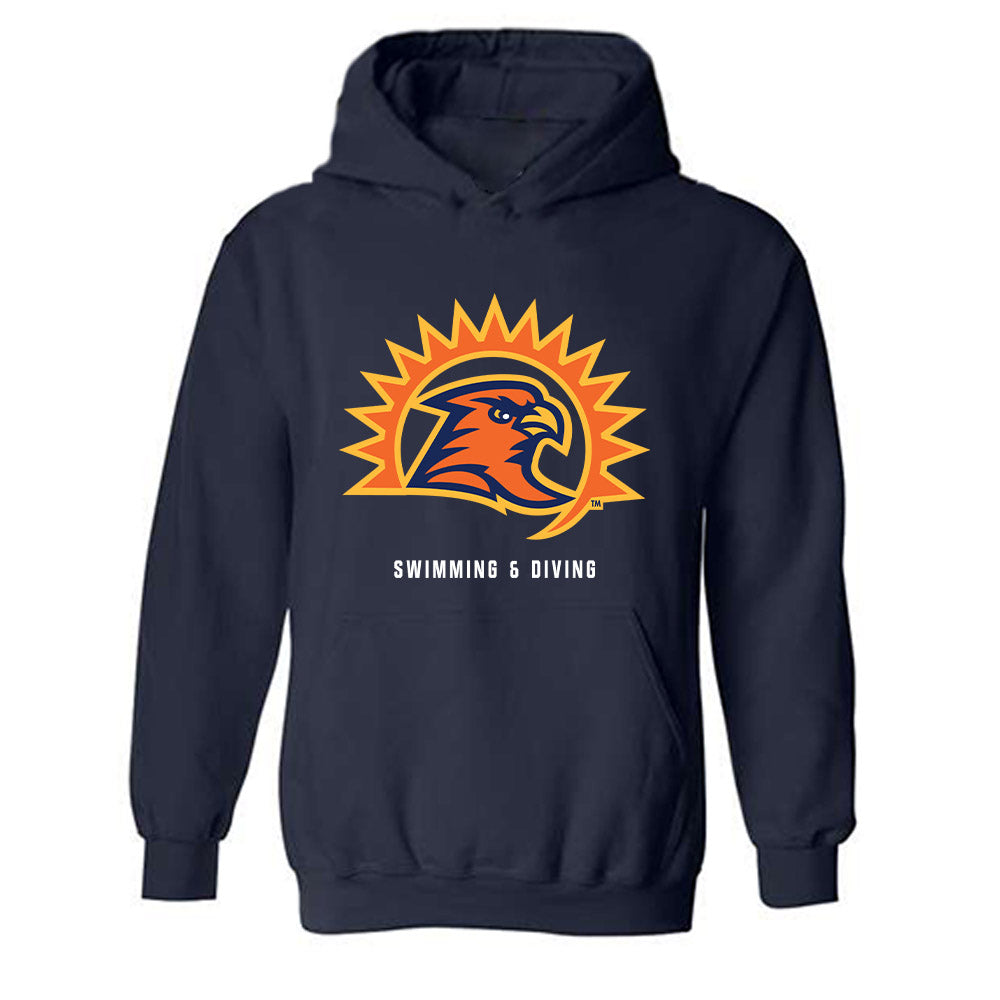 FPU - NCAA Men's Swimming & Diving : Tony Montes - Classic Shersey Hooded Sweatshirt-0
