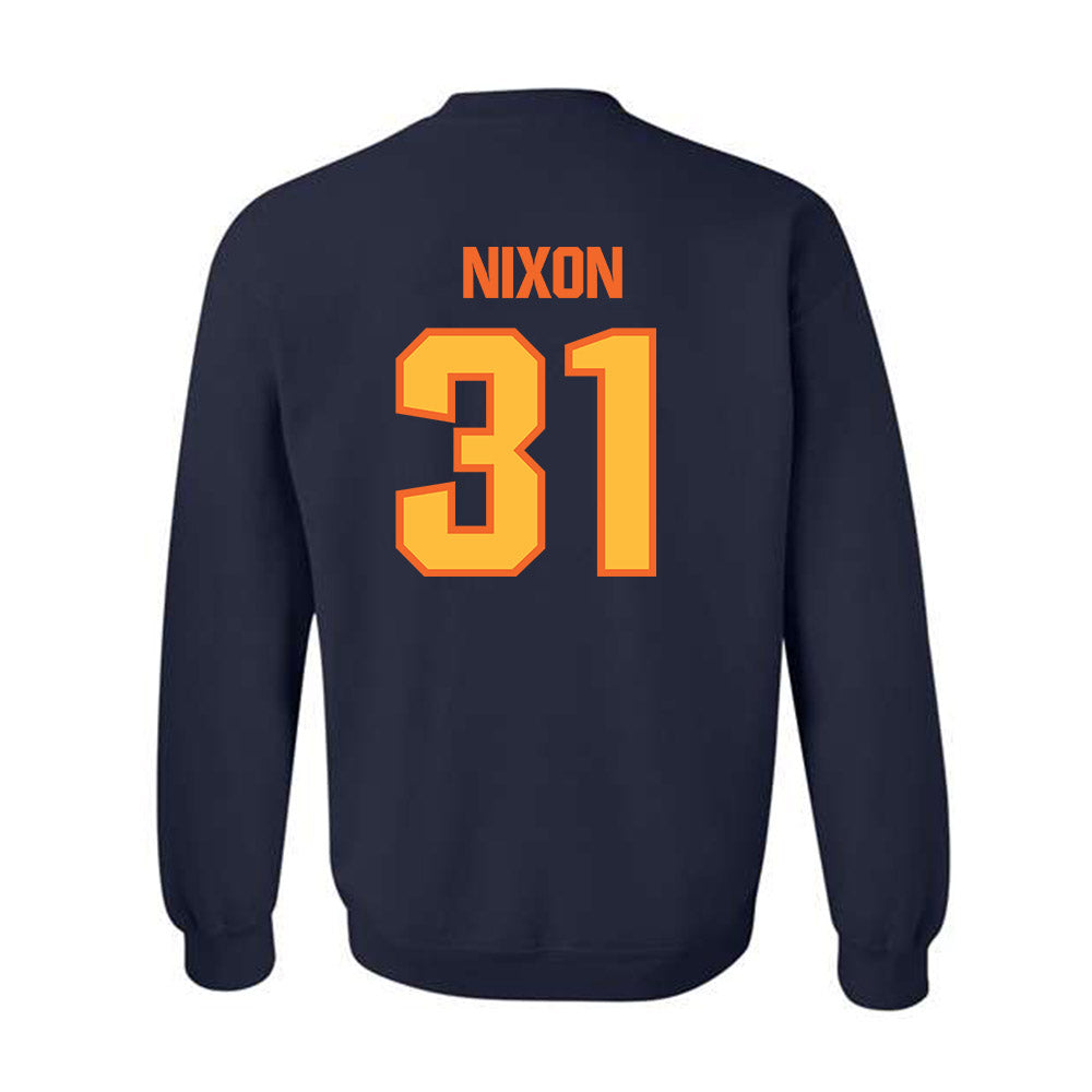 FPU - NCAA Baseball : Joshua Nixon - Classic Shersey Crewneck Sweatshirt-1